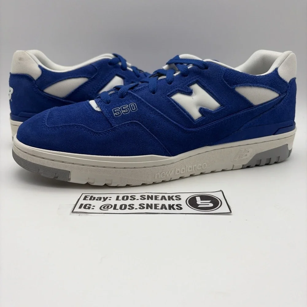 Size 13 - New Balance 550 Suede Pack - Team Royal (BB550VNA)